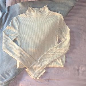 Abercrombie & Fitch Mock Neck Long Sleeve